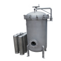 Stainless Steel Bag Filter Housing 0.5um Liquid Filtration Water Purifcation